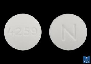Indapamide 2.5 mg 4259 Z