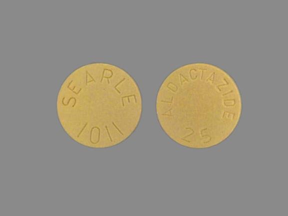 Aldactazide 25 mg / 25 mg ALDACTAZIDE 25 SEARLE 1011