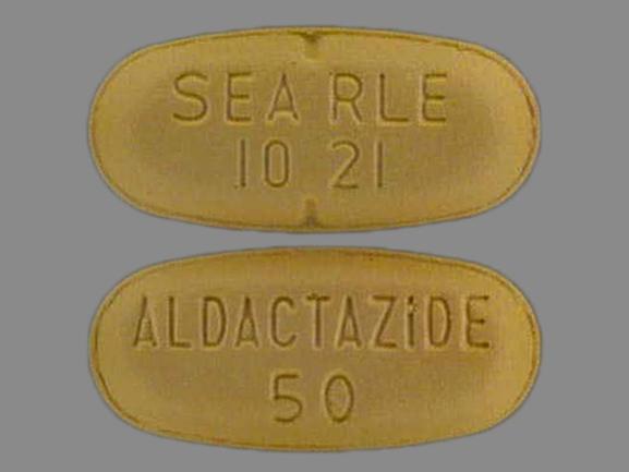Aldactazide 50 mg / 50 mg ALDACTAZIDE 50 SEARLE 1021