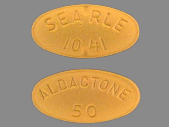 Aldactone 50 mg ALDACTONE 50 SEARLE 1041