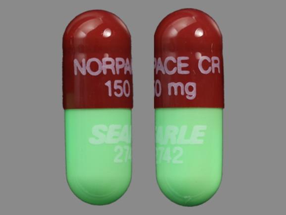 Norpace CR 150 MG NORPACE CR 150 mg SEARLE 2742