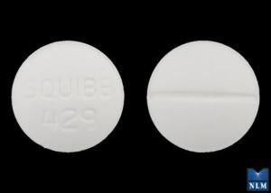 Pill SQUIBB 429 is Florinef Acetate 0.1 mg