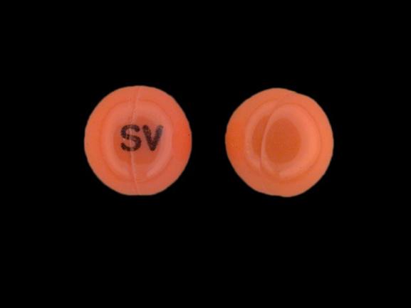 Pill Imprint SV (Prometrium 100 mg)