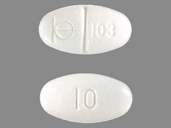 Pill Logo 103 10 White Oval is Demadex