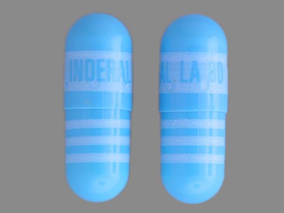 Pilula INDERAL LA 80 este Inderal LA 80 mg