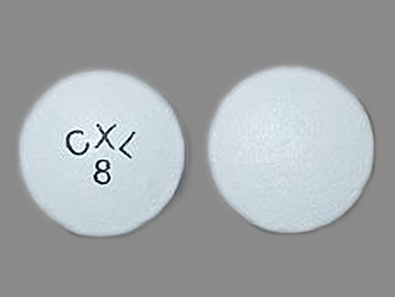 Cardura XL 8 mg CXL 8