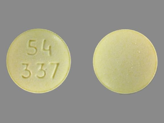 Ropinirole hydrochloride 0.5 mg 54 337