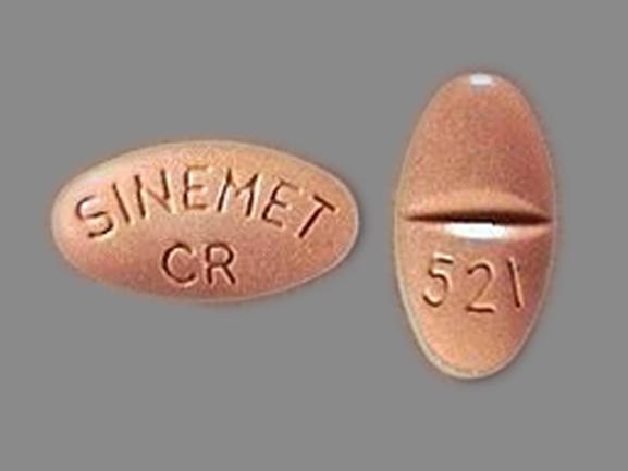 Sinemet CR 50 mg / 200 mg SINEMET CR 521