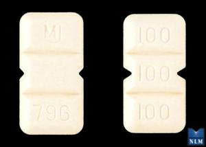 Desyrel dividose 300 mg 100 100 100 MJ 796