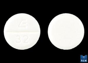 Pilula E 32 este Reserpină 0,1 mg