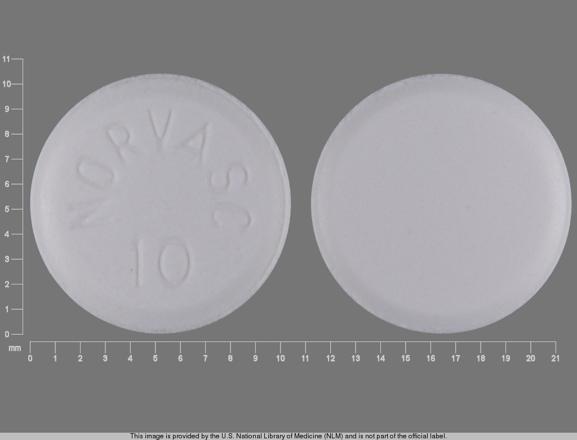 Norvasc. 10 mg NORVASC 10
