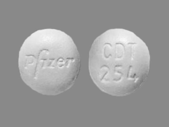 Caduet 2.5 mg / 40 mg CDT 254 Pfizer