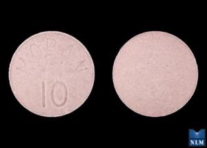 Pill MOBAN 10 Purple Round is Moban