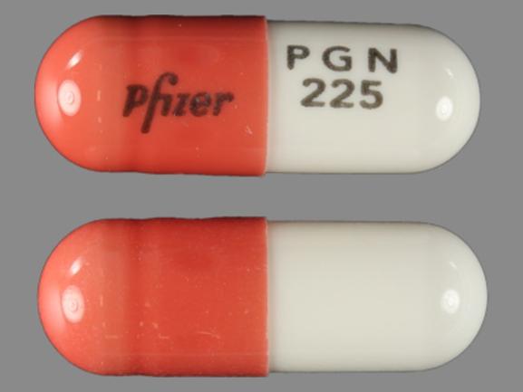 Lyrica 225 mg Pfizer PGN 225