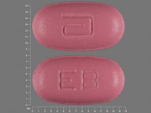 Erythromycin 250 mg (erythromycin base) a EB