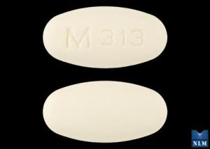 Tolmetin sodium 600 mg M 313