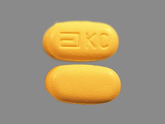 Pill a KC Yellow Oval is Kaletra