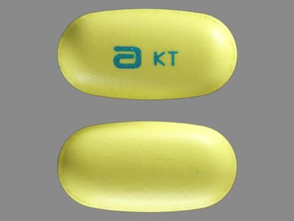 Pill a KT Yellow Oval is Biaxin