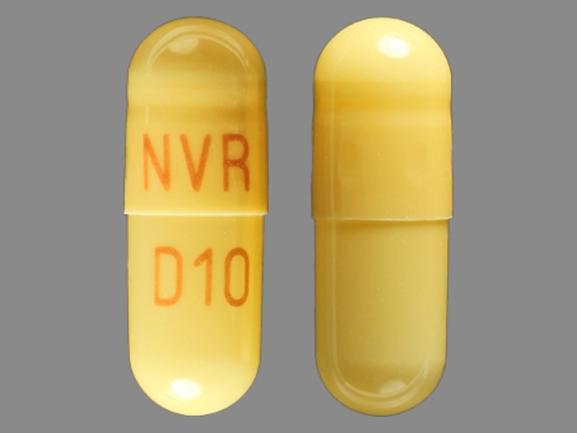 Focalin XR 10 mg NVR D10