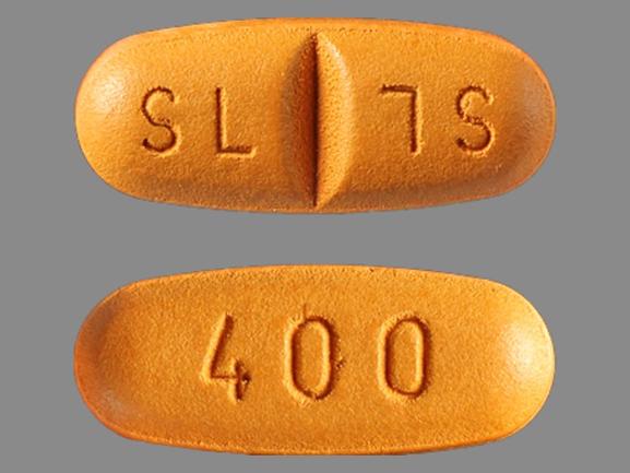 Pill 400 SL SL Orange Oval is Gleevec