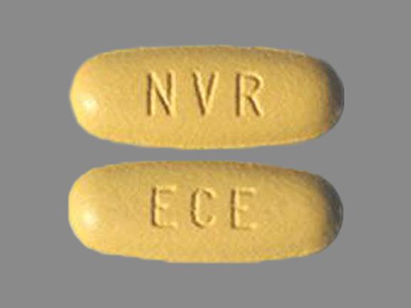 Pill NVR ECE is Exforge 5 mg / 160 mg