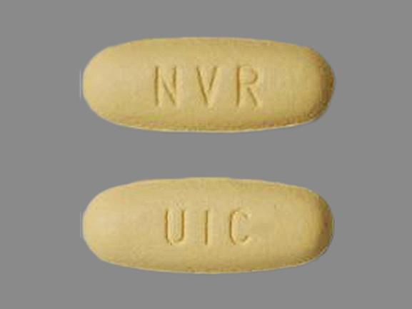 Pill NVR UIC Yellow Oval is Exforge