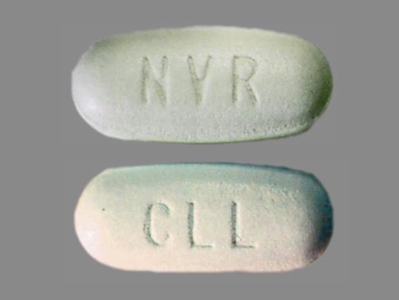 Pill NVR CLL Yellow Oval is Tekturna HCT