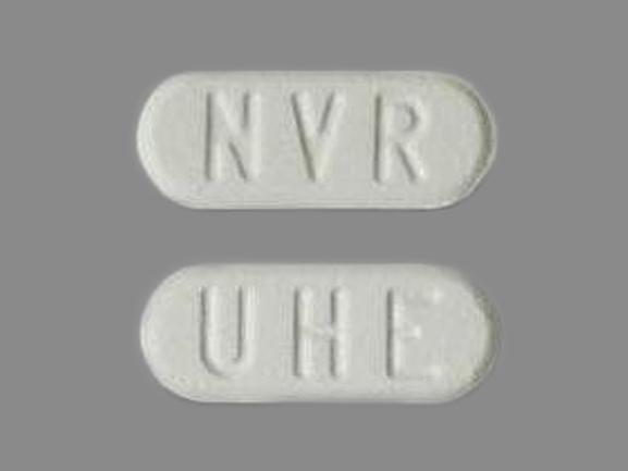 Pill NVR UHE White Elliptical/Oval is Afinitor