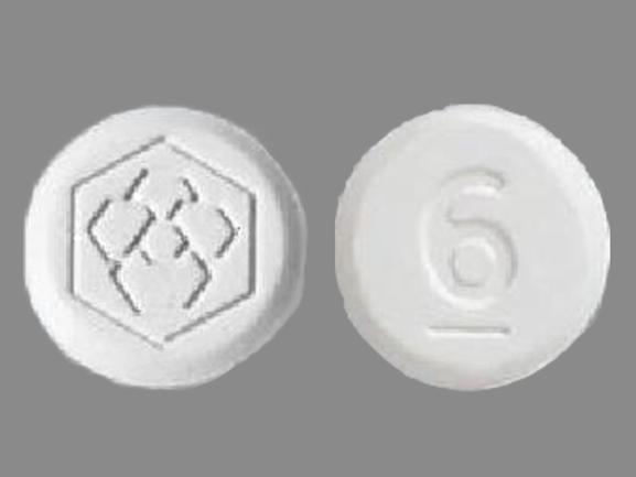 Fanapt 6 mg (logo 6)