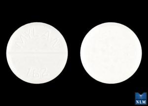 Chlorothiazide 500 mg MYLAN 162