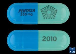 Pentasa 250 mg PENTASA 250 mg Logo 2010