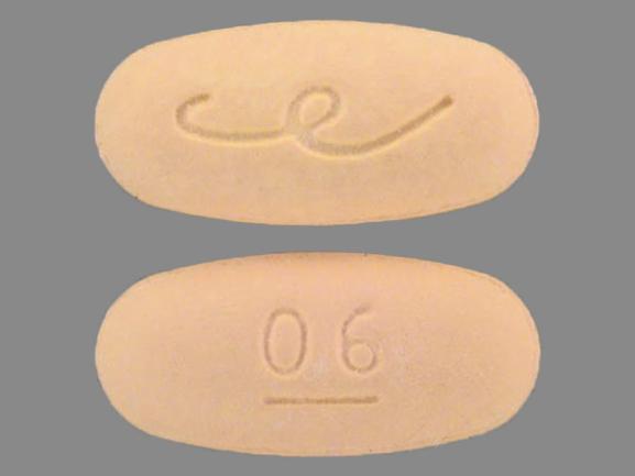 Pill E 06 Orange Elliptical/Oval is Allegra