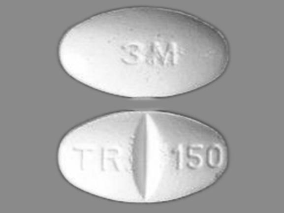 Pill 3M TR 150 White Oval is Tambocor