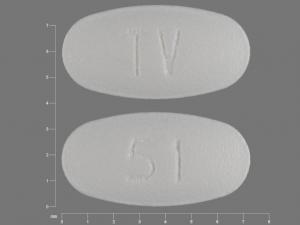 Carvedilol 3.125 mg TV 51