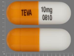 Nortriptyline hydrochloride 10 mg TEVA 10 mg 0810