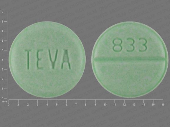 Clonazepam 1 mg TEVA 833