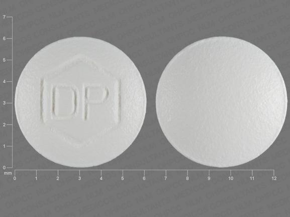 Pill DP White Round is Gianvi