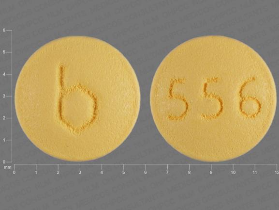 Pill b 556 Yellow Round is CamreseLo