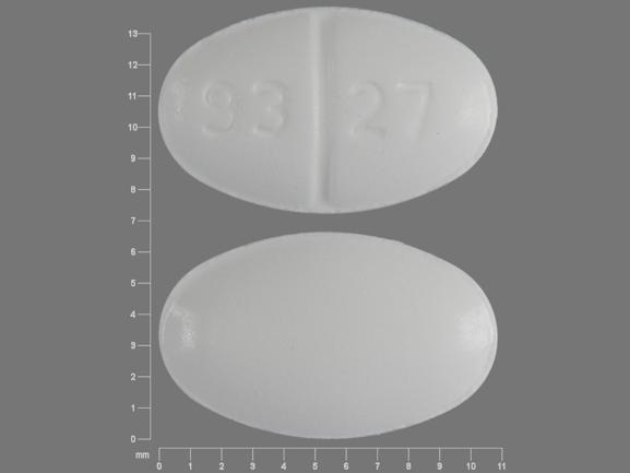 93 Pill White Elliptical/Oval Drugs.com