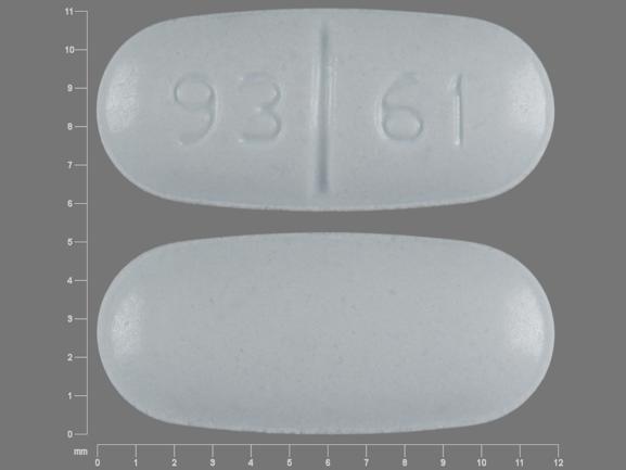 Pill 93 61 White Oval is Sotalol Hydrochloride