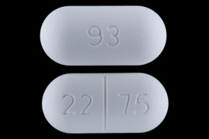 Amoxicillin and clavulanate potassium 875 mg / 125 mg 93 22 75