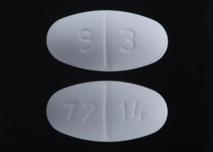 Metformin hydrochloride 1000 mg 93 72 14