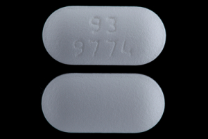 Pill 93 9774 White Capsule-shape is Hydroxychloroquine Sulfate