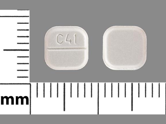 Pill C41 White Four-sided is Primidone