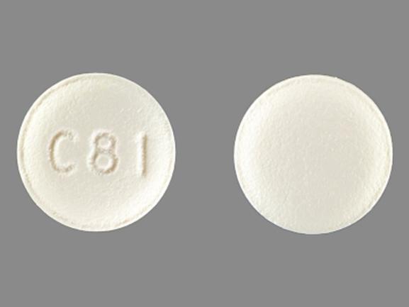 Pill C 81 White Round is Dipyridamole