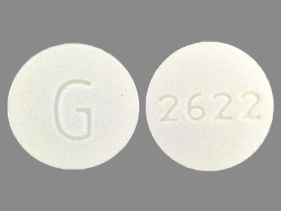 Pill G 2622 is Terbutaline Sulfate 5 mg