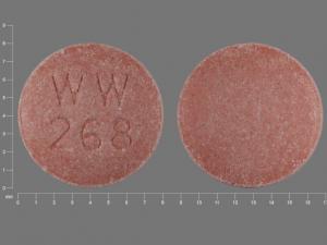 Lisinopril 20 mg WW 268