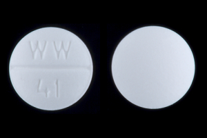 Digoxin 250 mcg (0.25 mg) WW 41