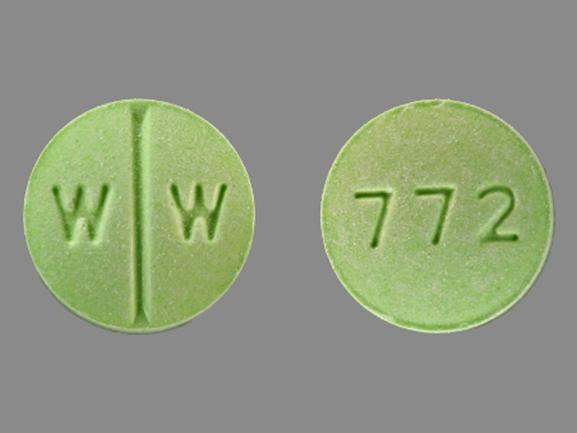 Isosorbide dinitrate 20 mg W W 772