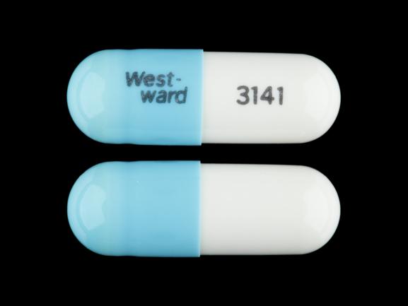 Doxycycline hyclate 50 mg West-ward 3141